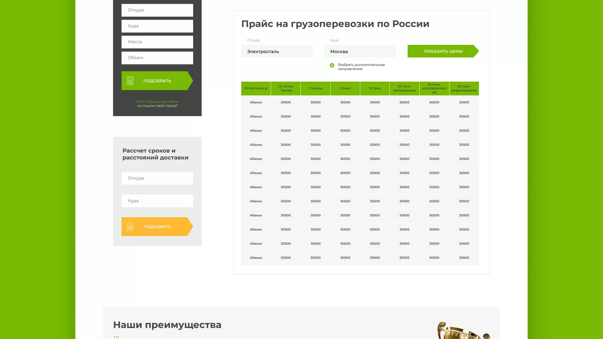 Разработка логотипа и сайта компании «Инком-Логистика» в Самаре